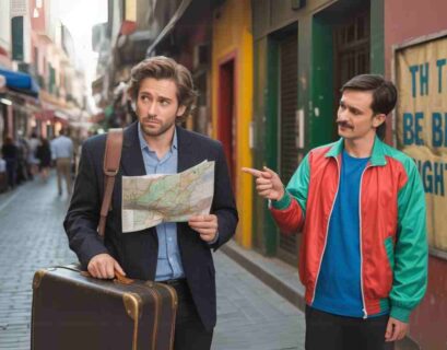 The Traveler Hired the Wrong Tour Guide