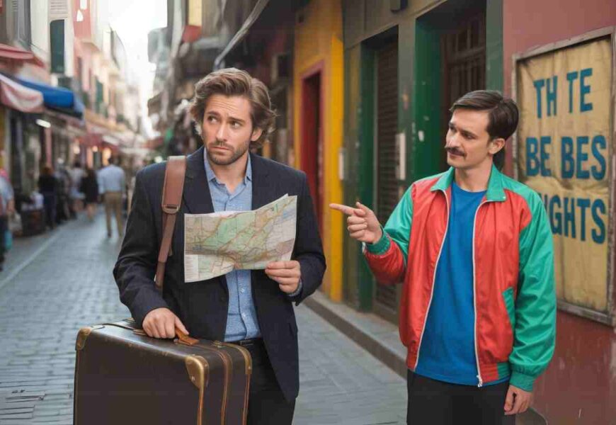The Traveler Hired the Wrong Tour Guide