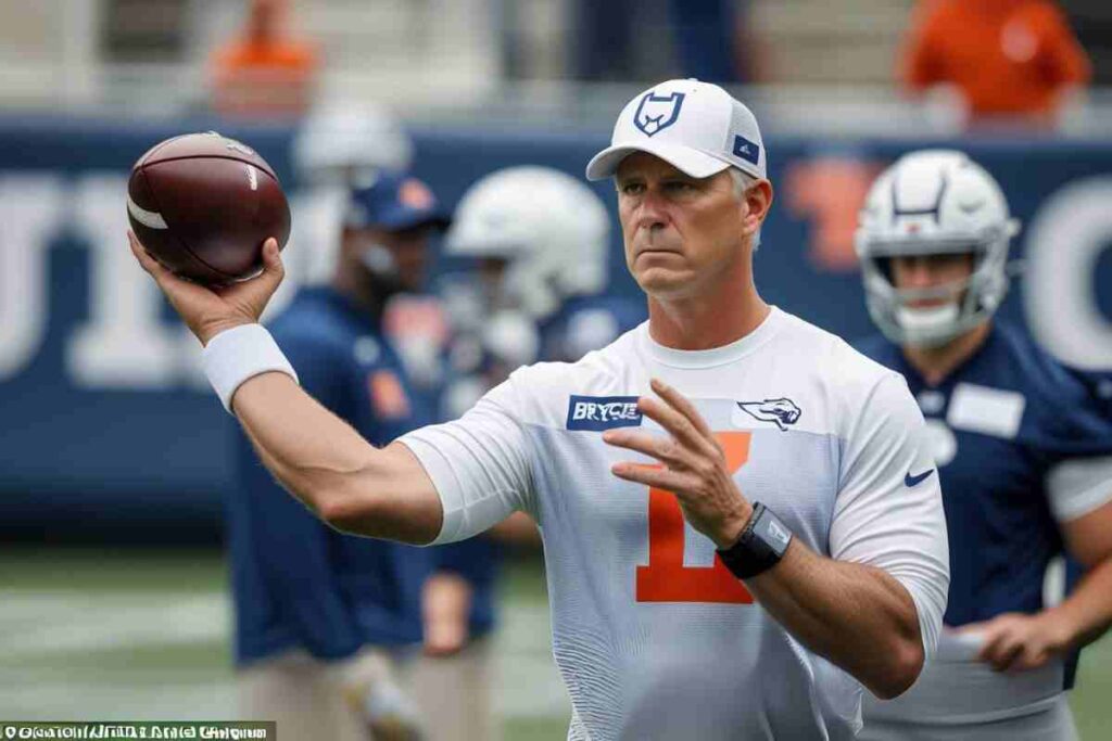 jon gruden saw michigan football practice bryce underwood.